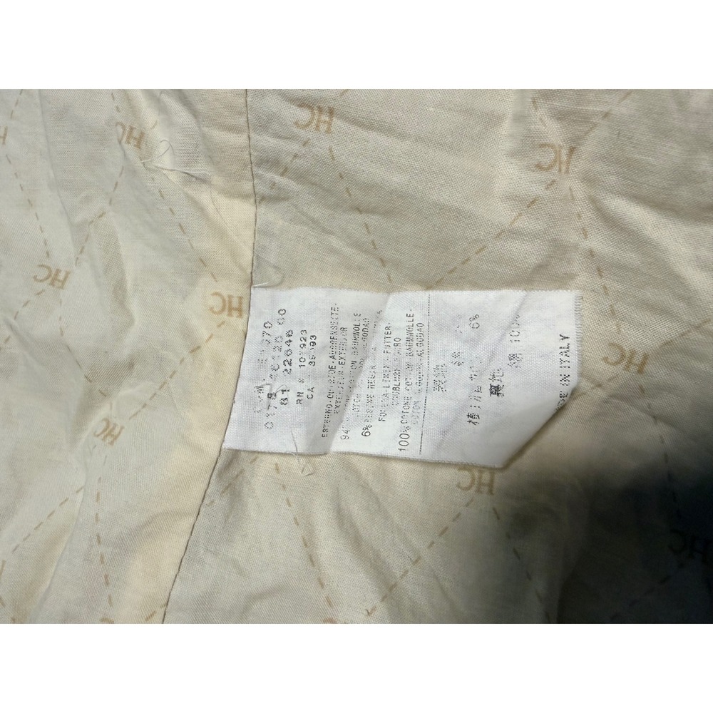 Henry Cottons Mens Tan Field Jacket Made in Italy Hooded Size 44 - Picture 7 of 7